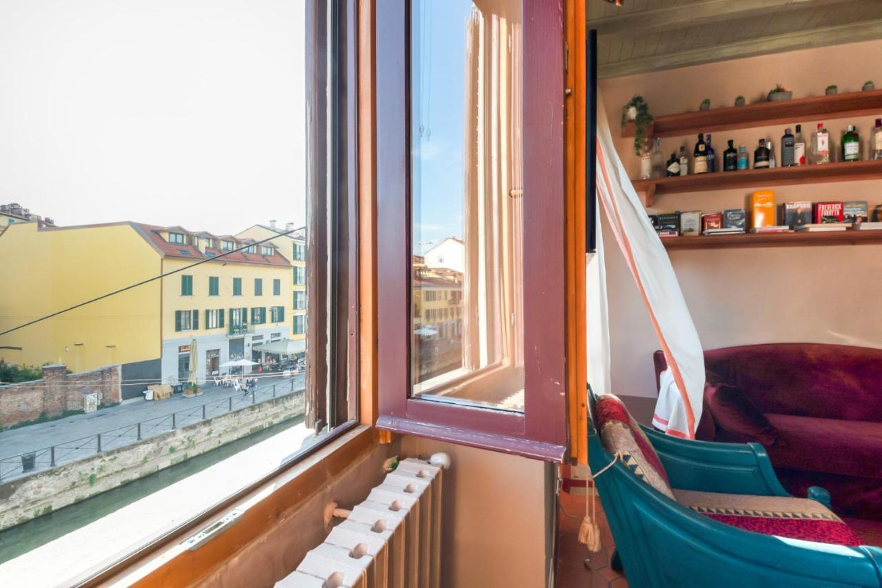 Easylife - Splendido Appartamento Con Vista Sul Naviglio Grande Milan Extérieur photo